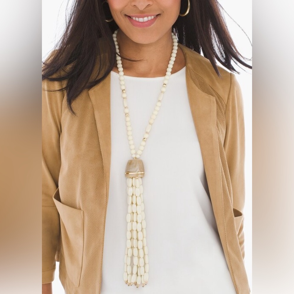 Chicory Jayde Tassel necklace
